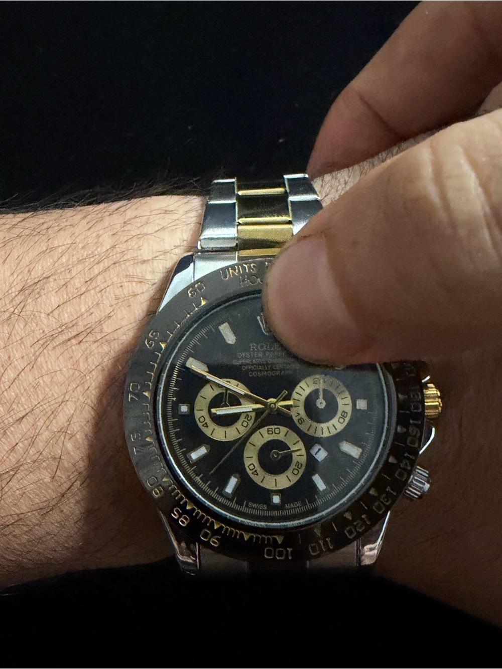 Two-Tone Watch - Picture 4 of 4